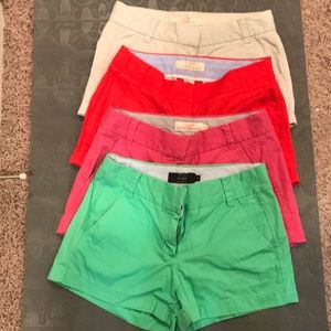 J Crew Chino Short Bundle!!